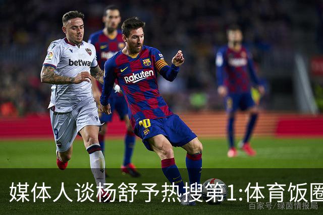 媒体人谈杨舒予热搜第1:体育饭圈化成行业现象